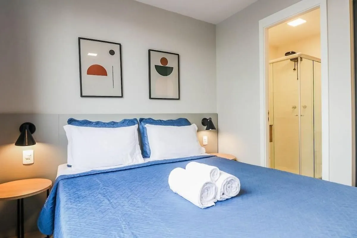 Appartamento Encantador Studio No Bras Com Piscina/Metro Bras San Paolo